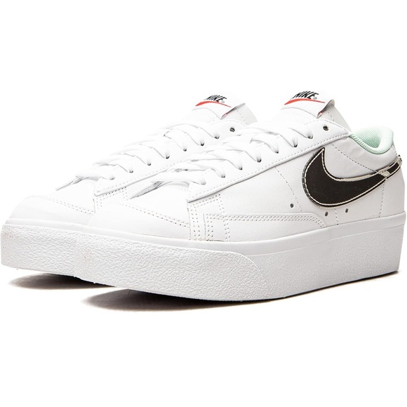 Iridescent/Mint Green Nike blazers - Picture 2 of 8